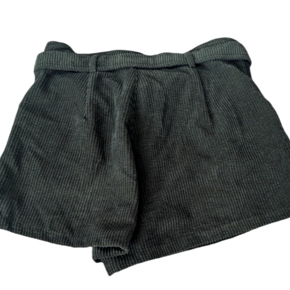 Altard State Shorts Medium Green Corduroy Olive Shorts with Belt 💚 - Picture 2 of 5